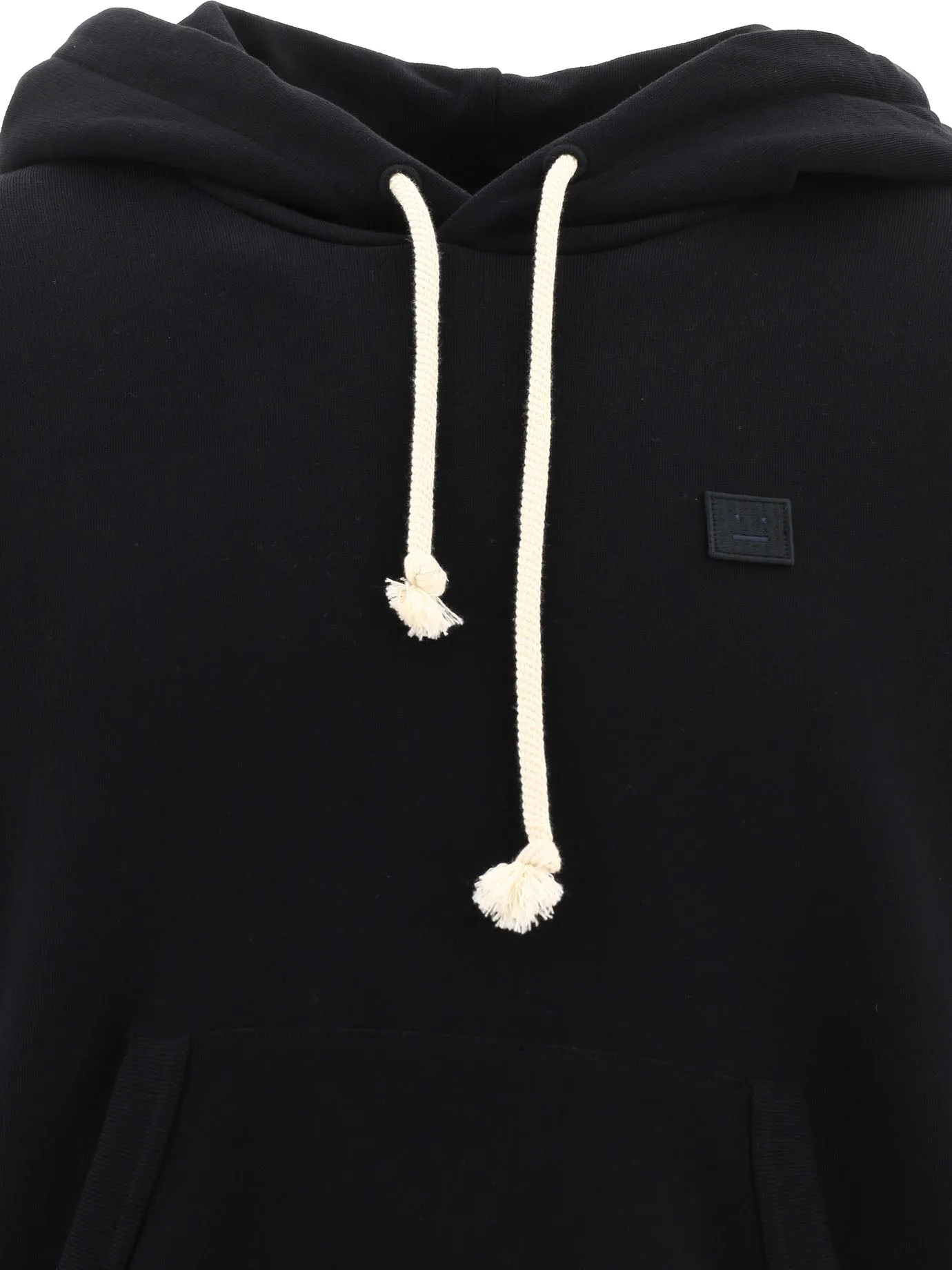 Acne Studios Logo Patch Drawstring Hoodie