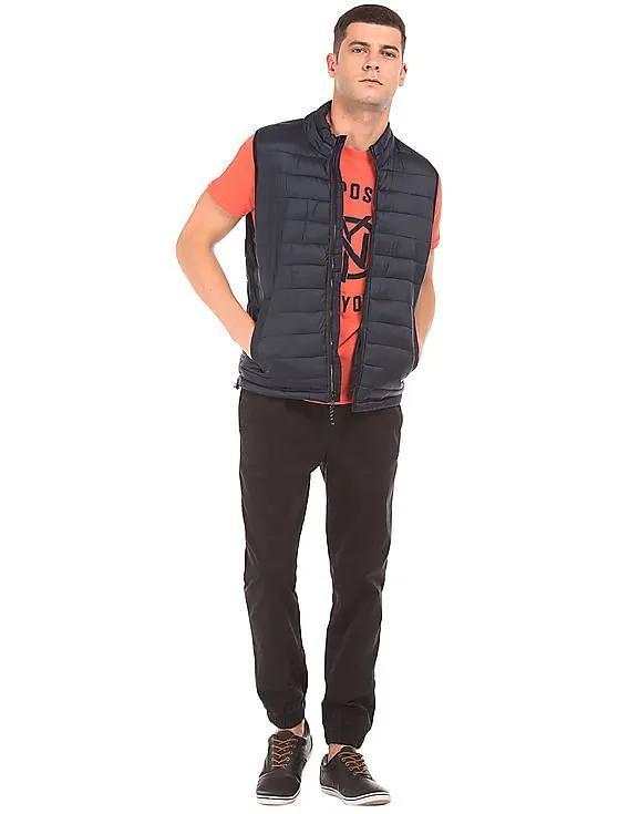 Aeropostale Quilted Padded Gilet Jacket