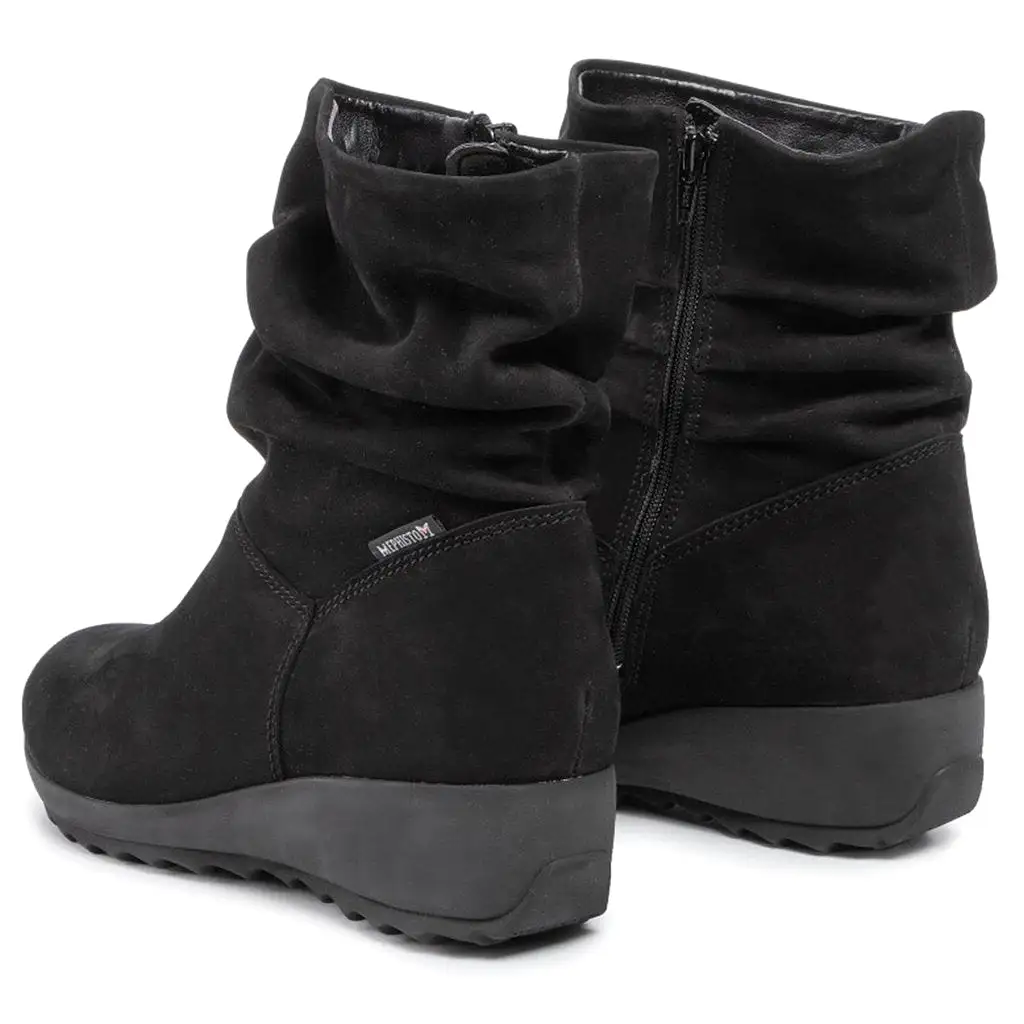 Agatha Nubuck Leather Women's Ankle Boots