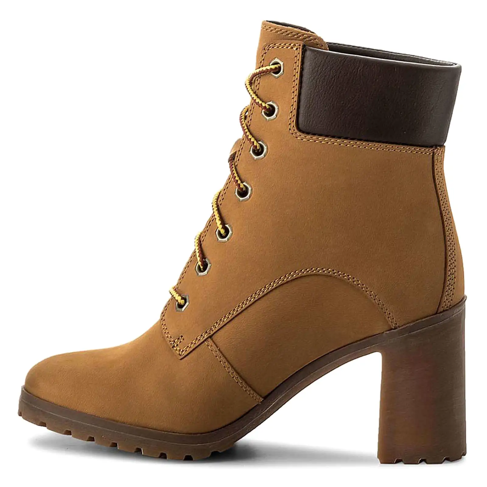 Allington 6 Inch Nubuck Leather Women's Ankle Heel Boots