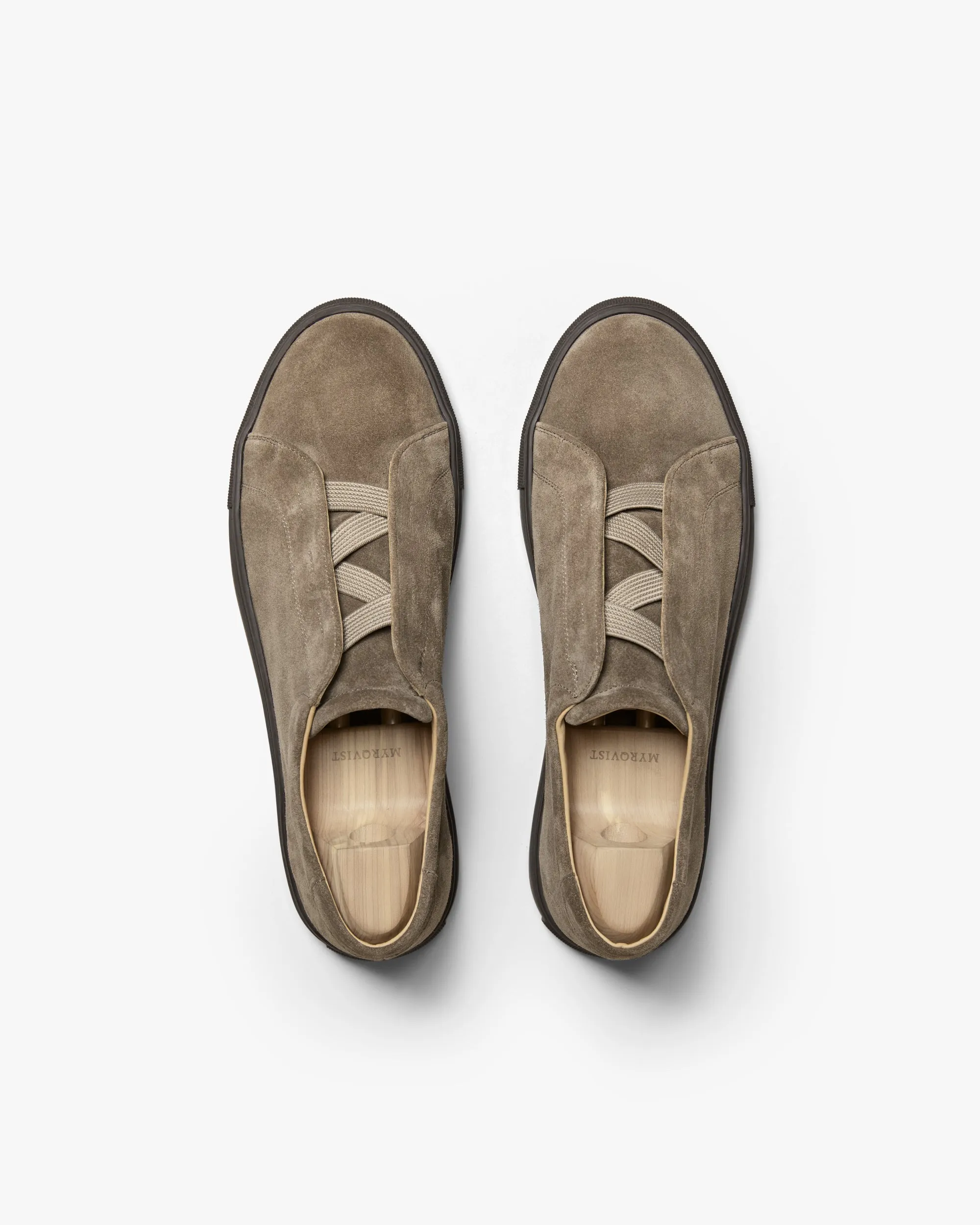 Aln – Dark Taupe Suede