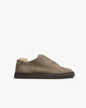 Aln – Dark Taupe Suede