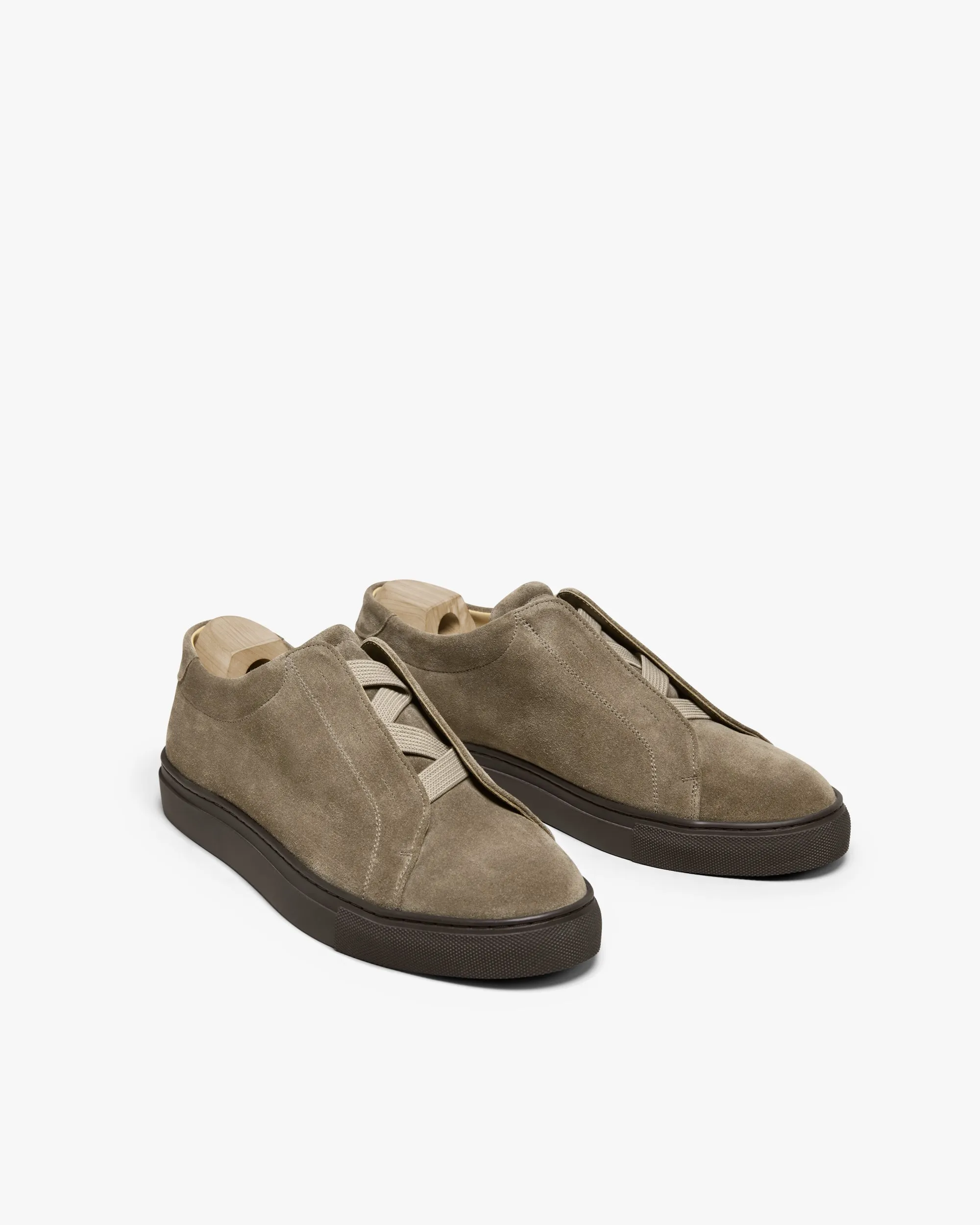 Aln – Dark Taupe Suede