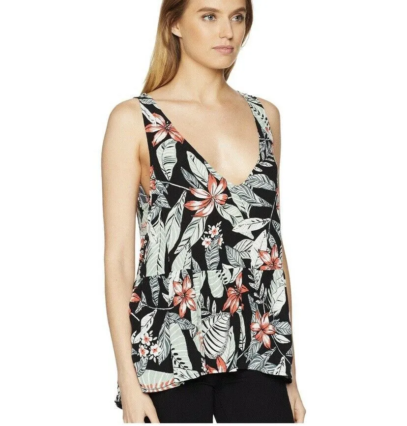 ALOHA COVE PEPLUM TOP