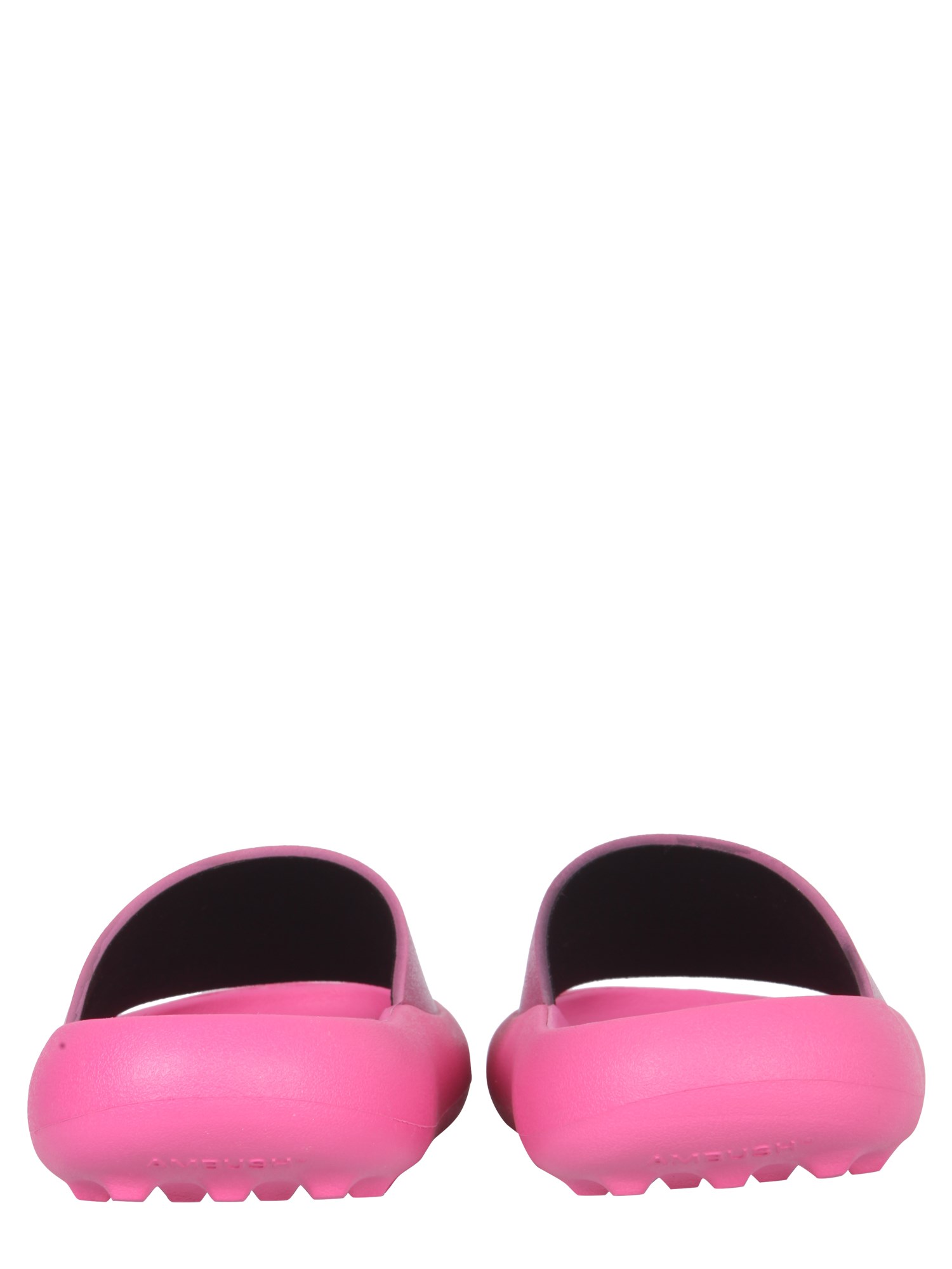 AMBUSH    RUBBER SLIDE SANDALS WITH LOGO