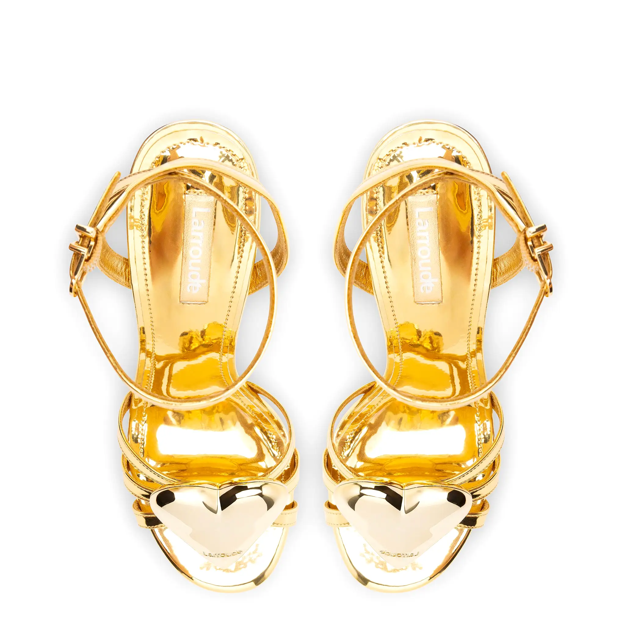 Amore Sandal in Gold Specchio