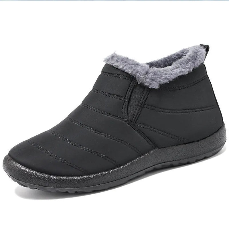 Ankle winter Snow Boots Waterproof Plush