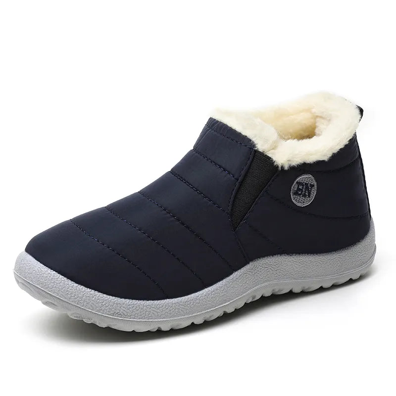 Ankle winter Snow Boots Waterproof Plush