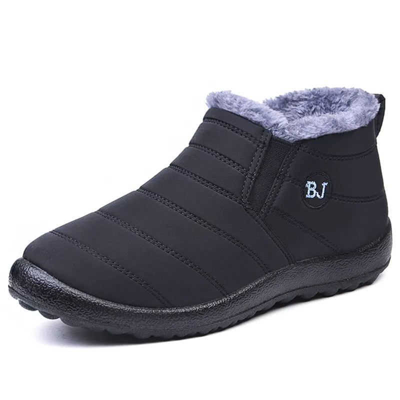 Ankle winter Snow Boots Waterproof Plush