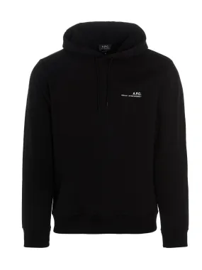 A.P.C. Logo Printed Long-Sleeved Hoodie