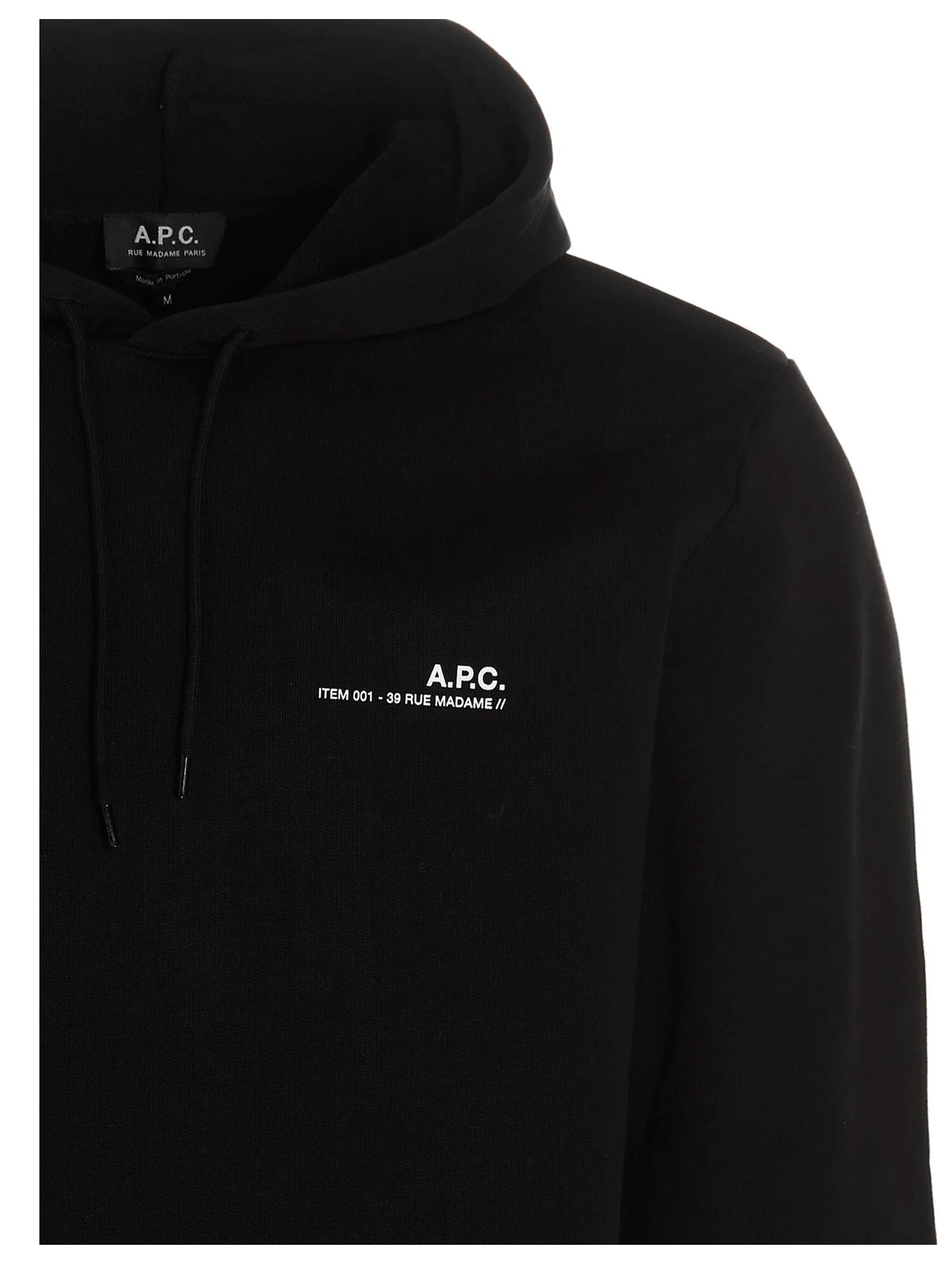 A.P.C. Logo Printed Long-Sleeved Hoodie