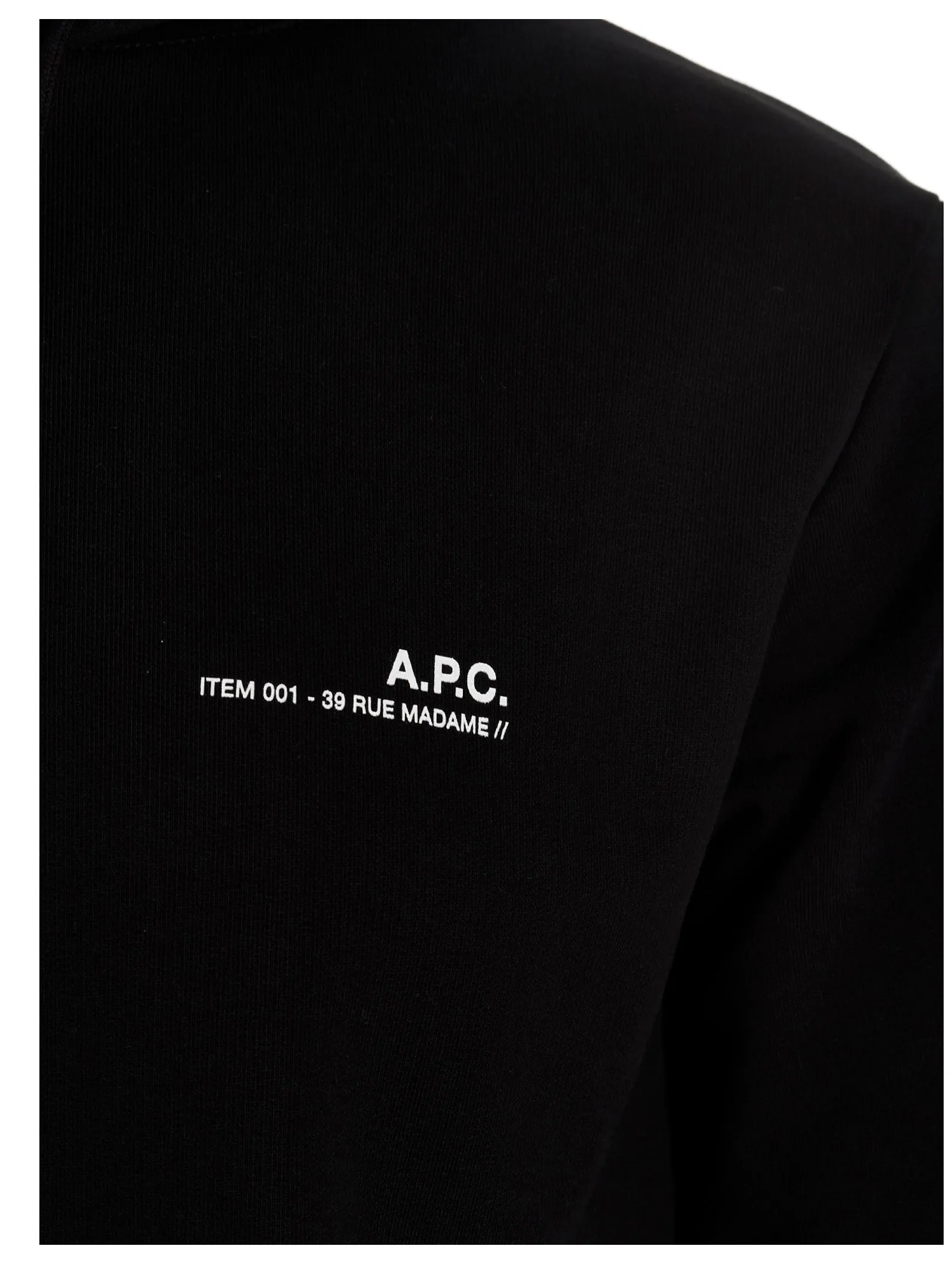 A.P.C. Logo Printed Long-Sleeved Hoodie