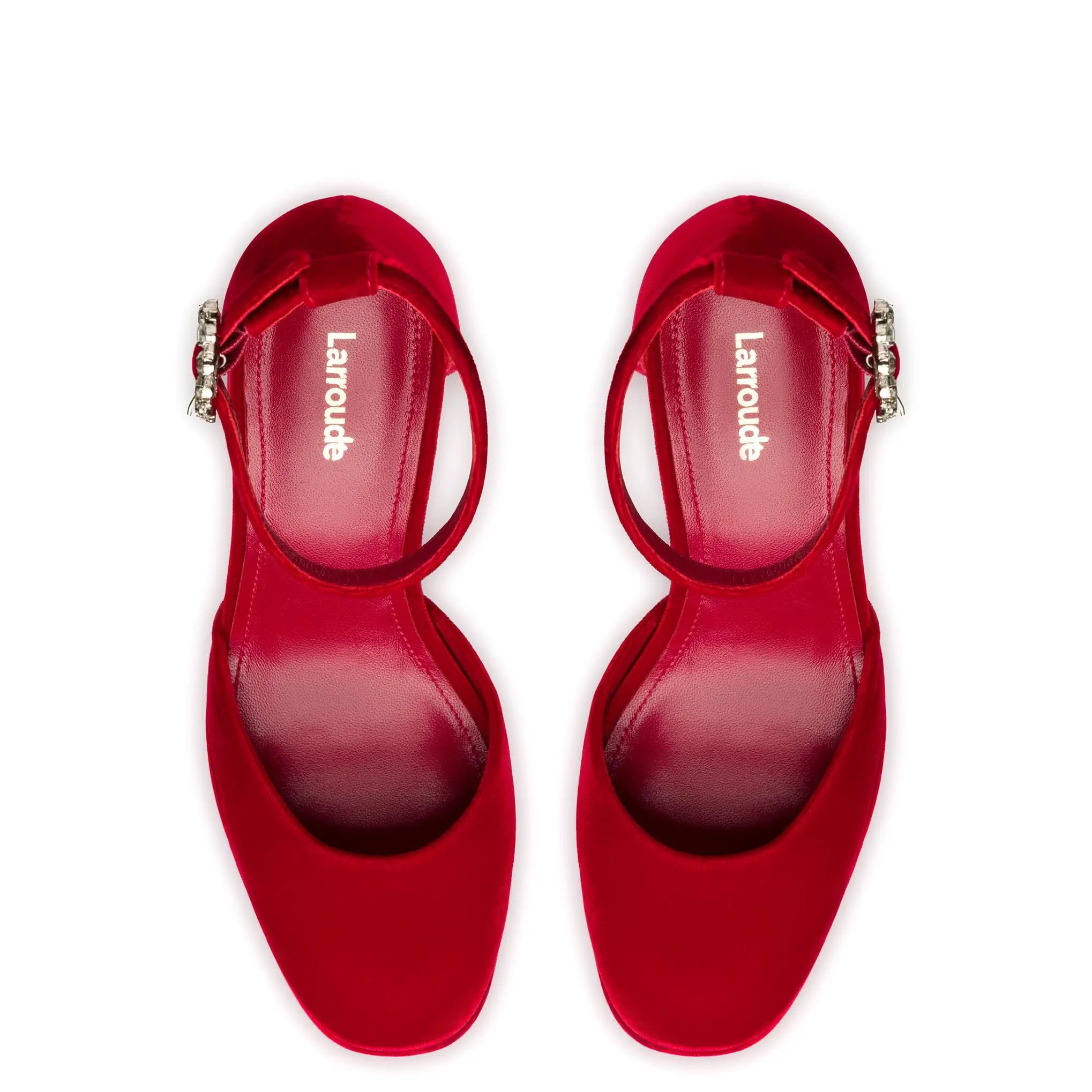 Ari Pump In Rouge Velvet