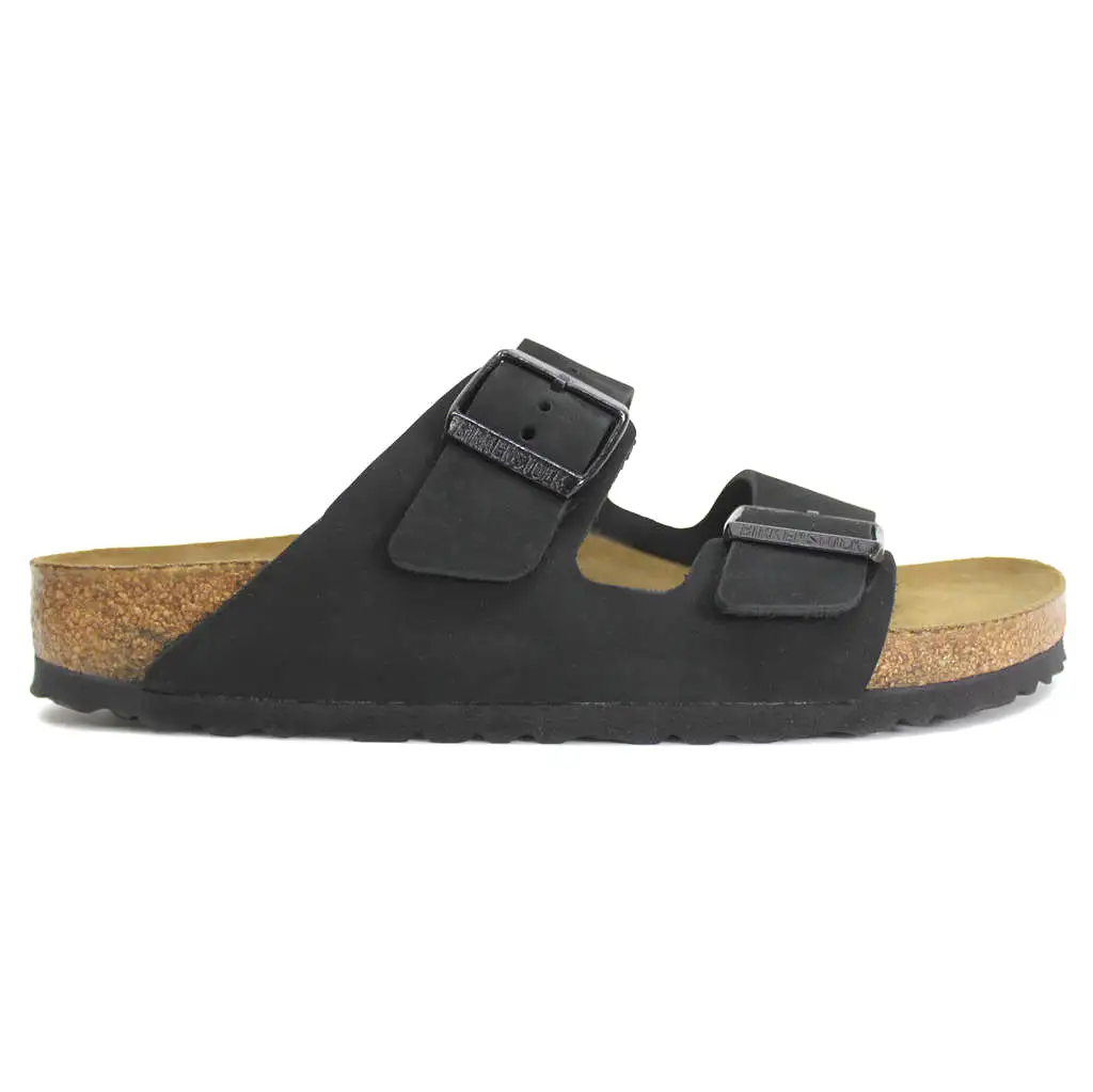 Arizona BS Nubuck Leather Unisex Slides Sandals