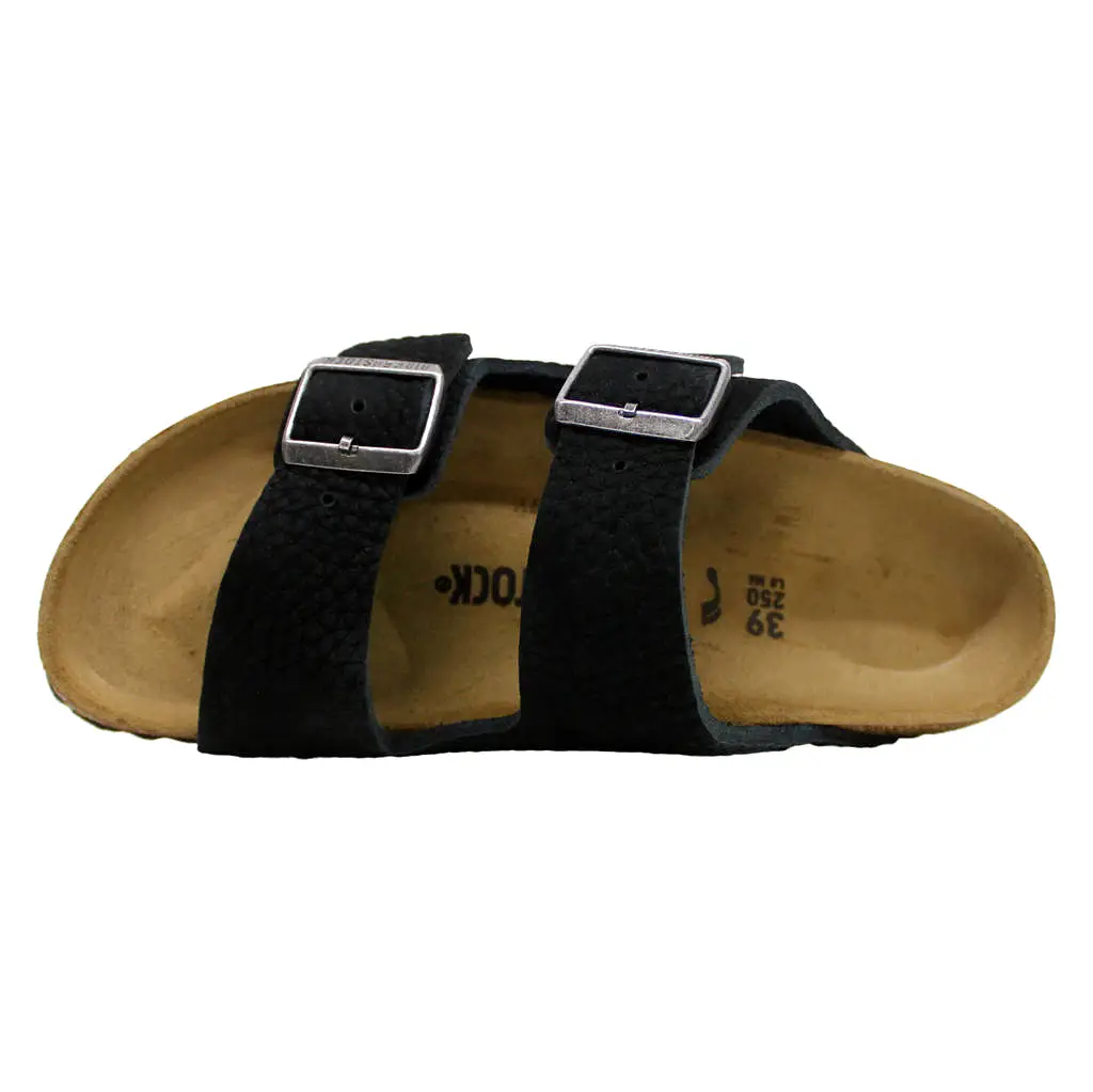 Arizona BS Nubuck Leather Unisex Slides Sandals