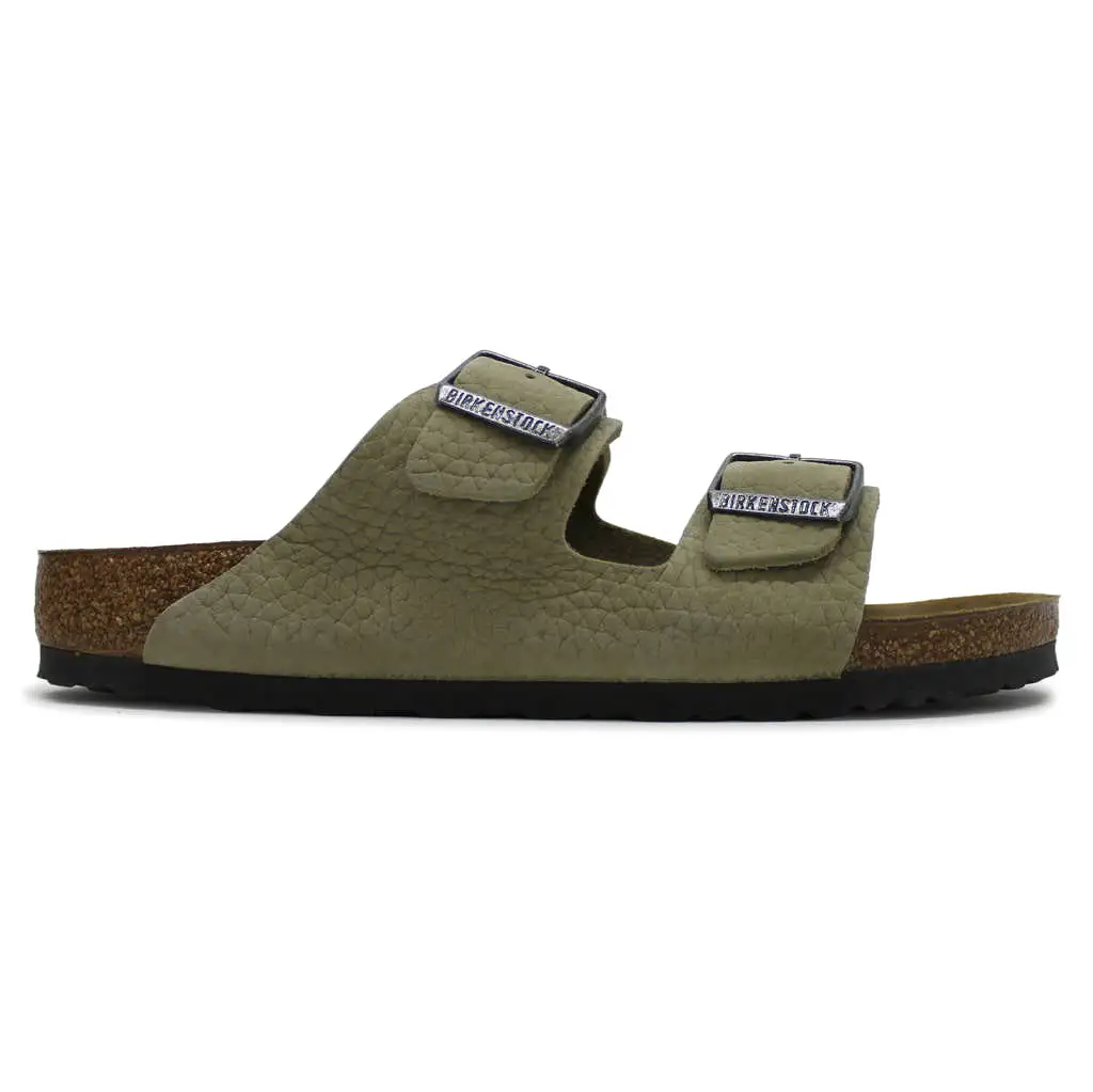 Arizona BS Nubuck Leather Unisex Slides Sandals