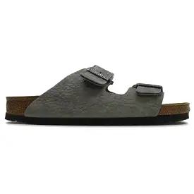 Arizona BS Soft Footbed Nubuck Leather Unisex Slides Sandals