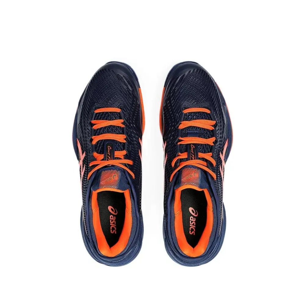 ASICS Men's Court FF 3 Tennis Shoe (Blue Expanse/Koi)