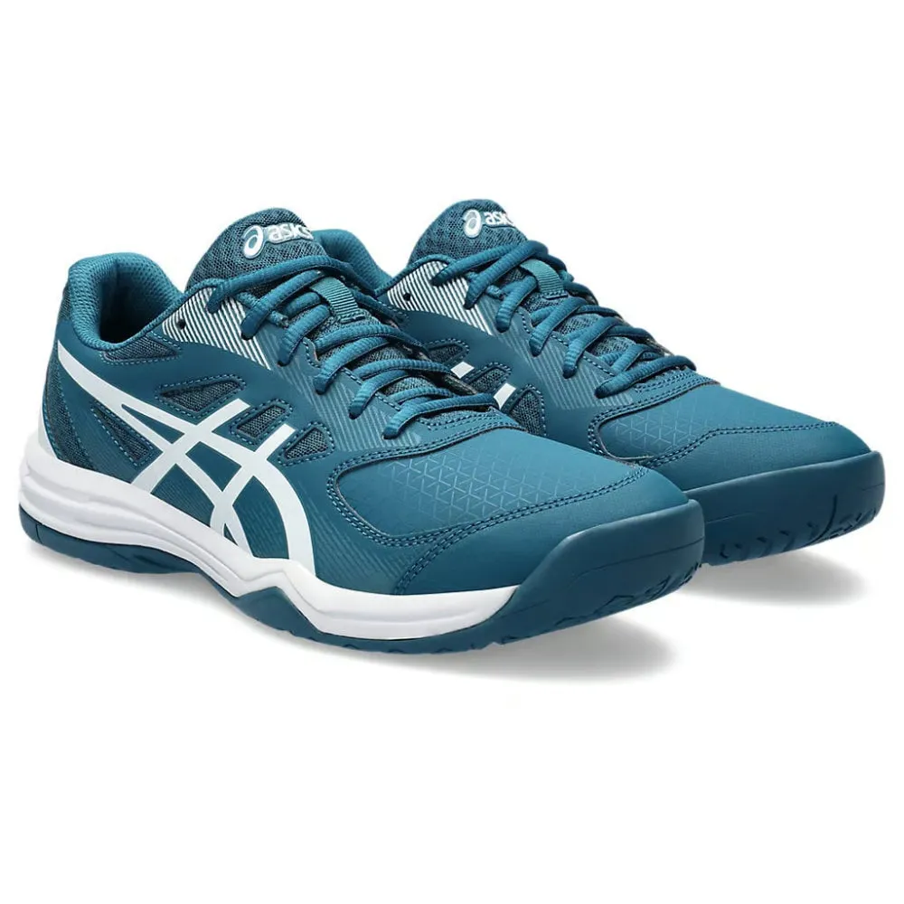 ASICS Men's Court Slide 3 Tennis Shoe (Restful Teal/White)