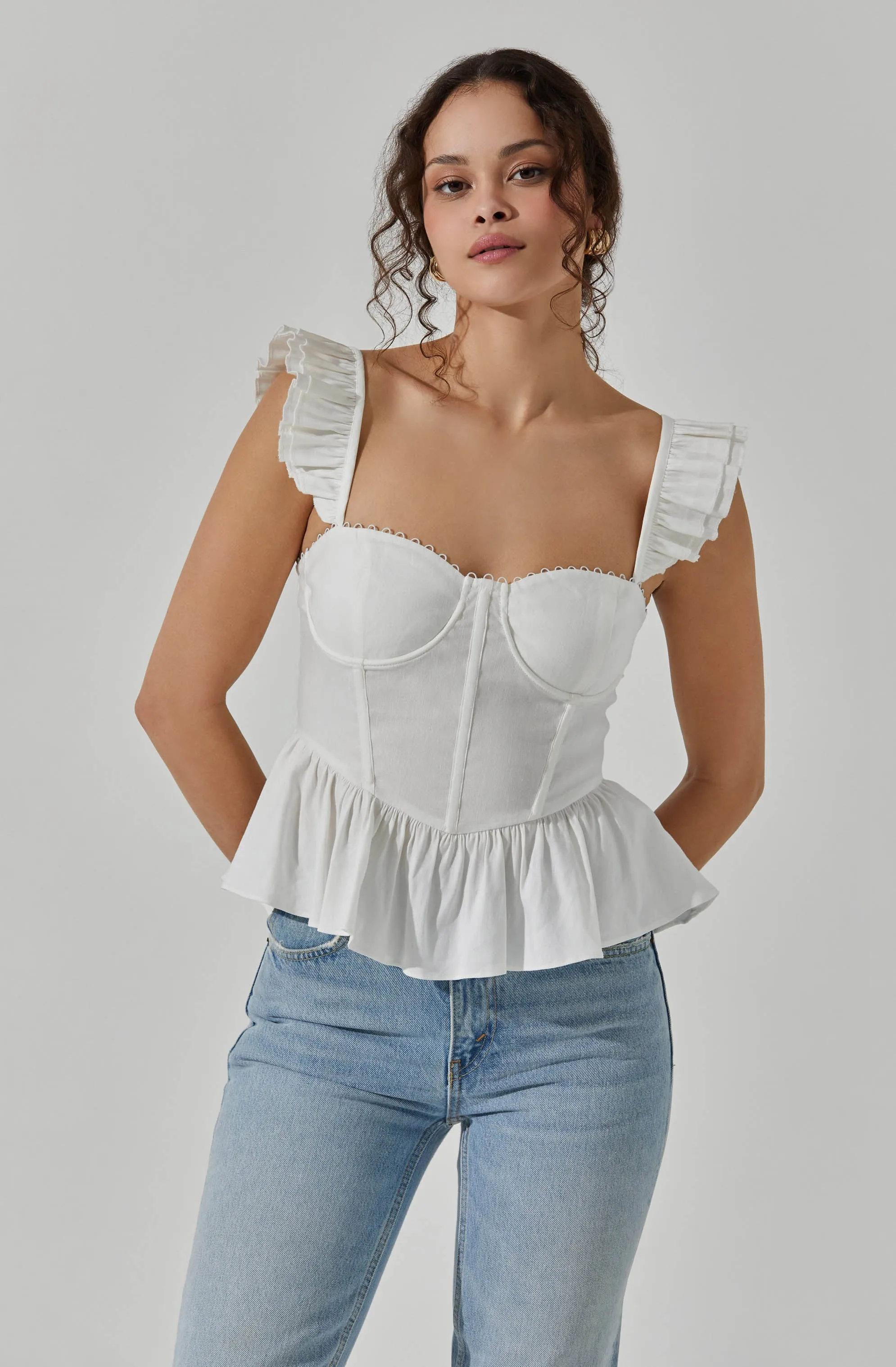 Baylin Peplum Top