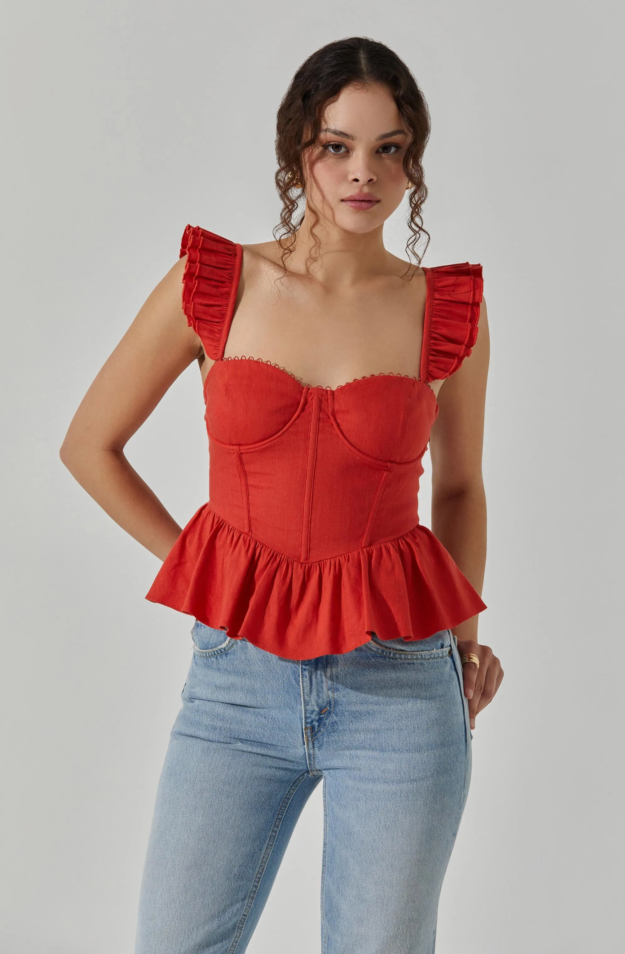 Baylin Peplum Top