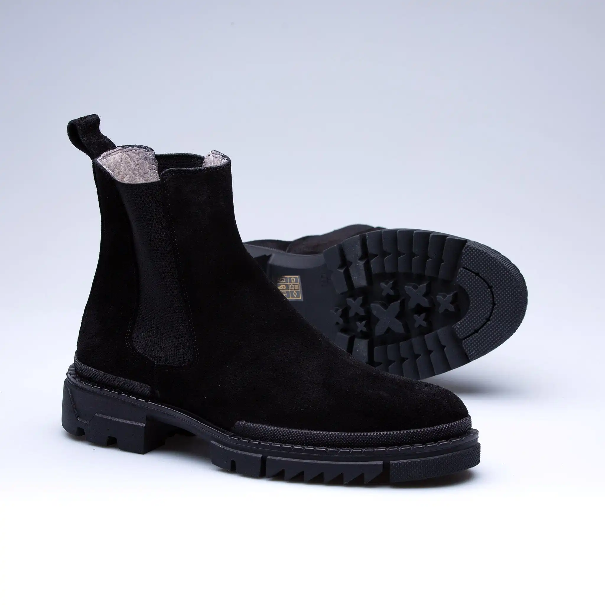 Black Alov Chelsea Boots