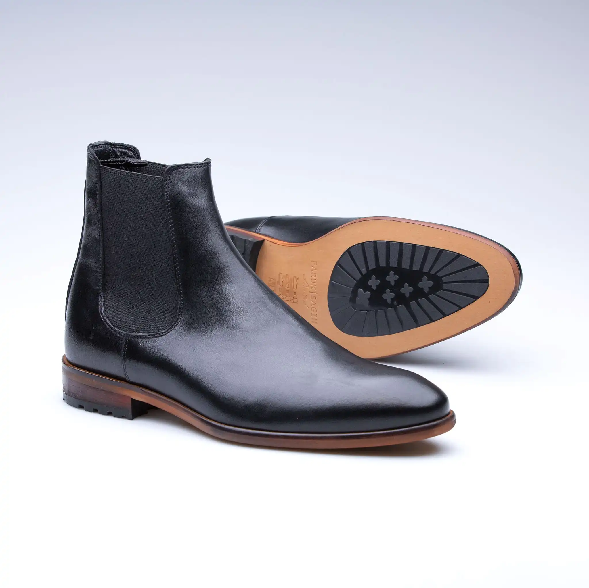 Black Case Chelsea Boots