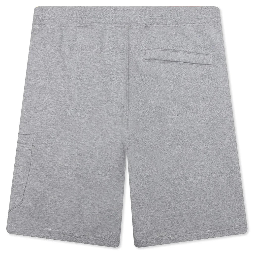 Cargo Bermuda Shorts - Melange Grey