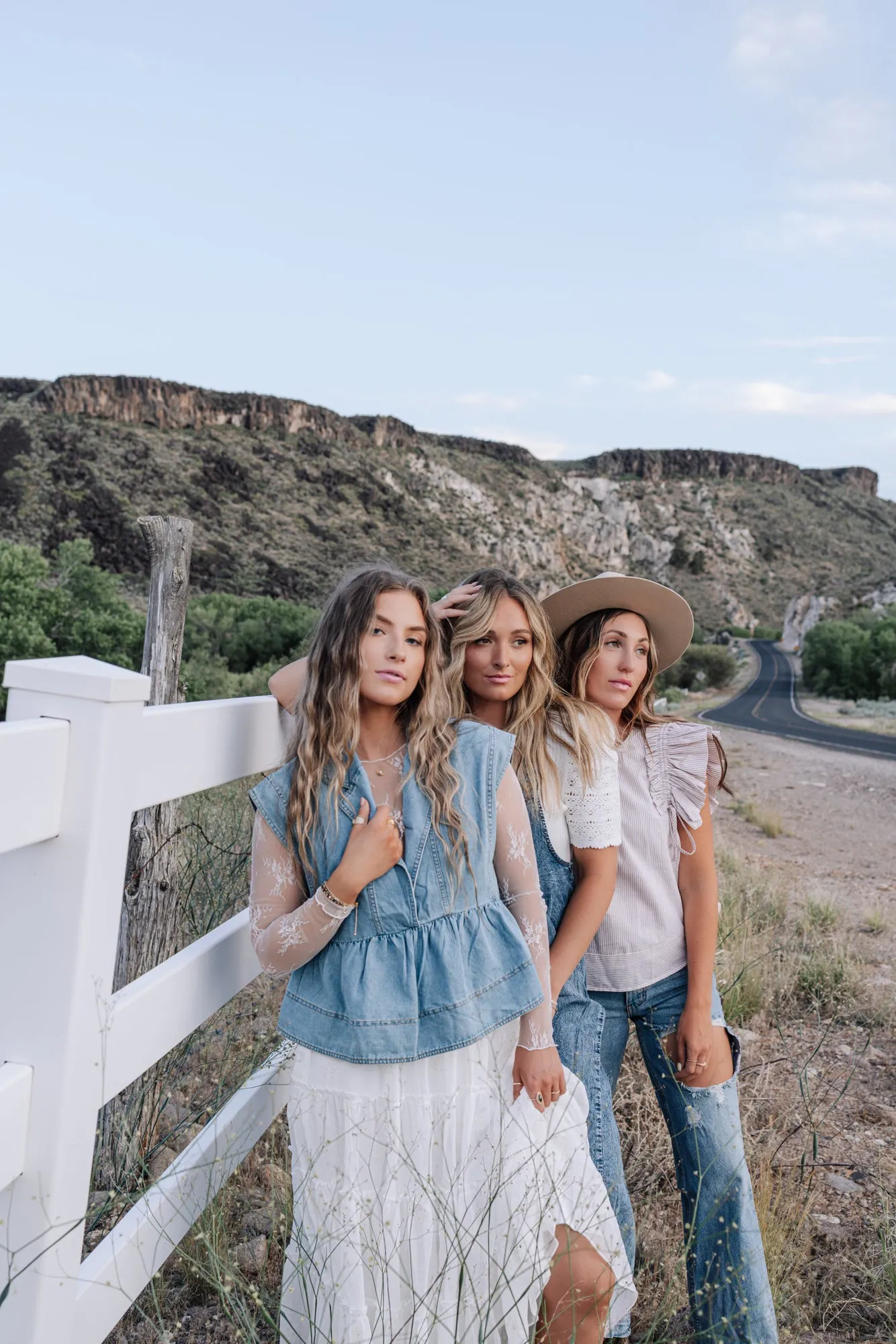 Cheyanne Top In Denim Blue