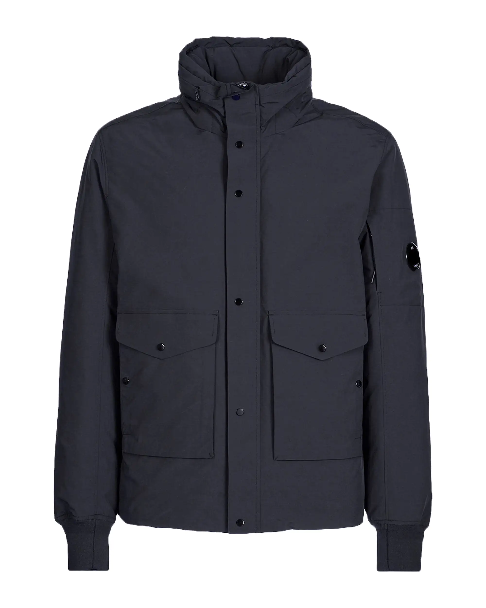 CP Company Outwear Short Jacket in Micro-M Nero