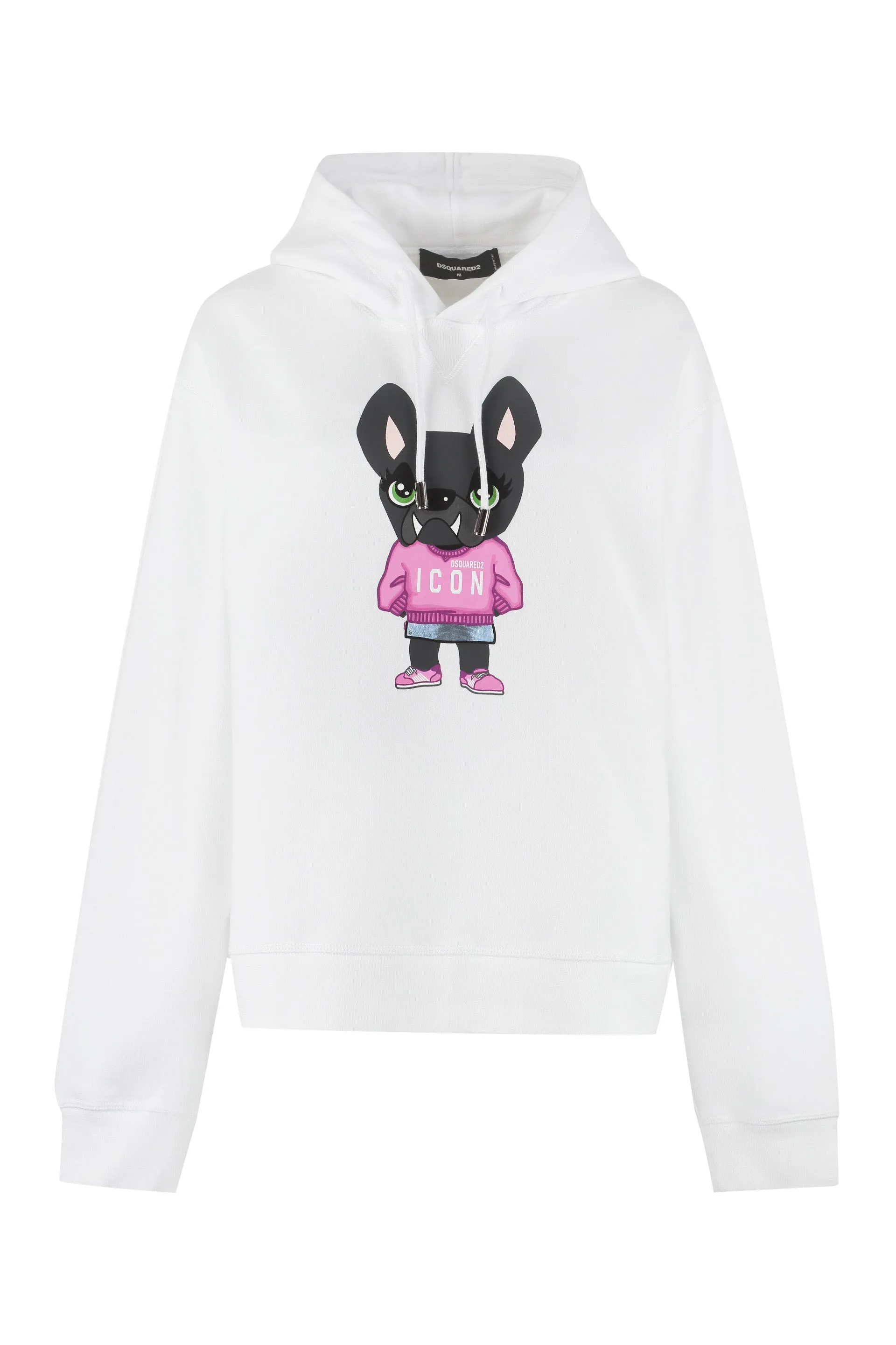 Dsquared2 Icon Hilde Graffiti Printed Hoodie