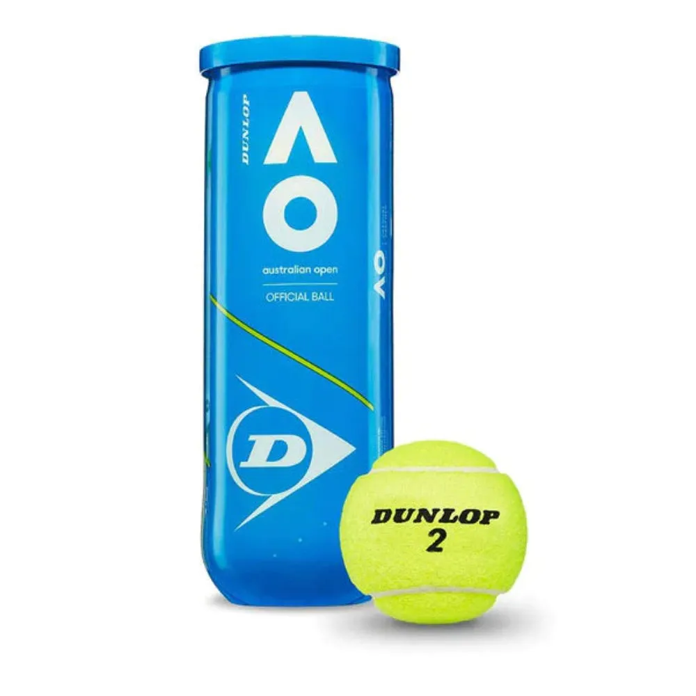 DUNLOP Australian Open Tennis Balls Dozen (4 Cans)