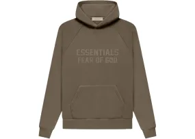 Fear of God Essentials Hoodie Wood