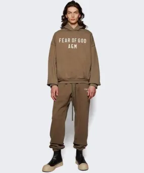 Fear of God Heavy Fleece Hoodie Military