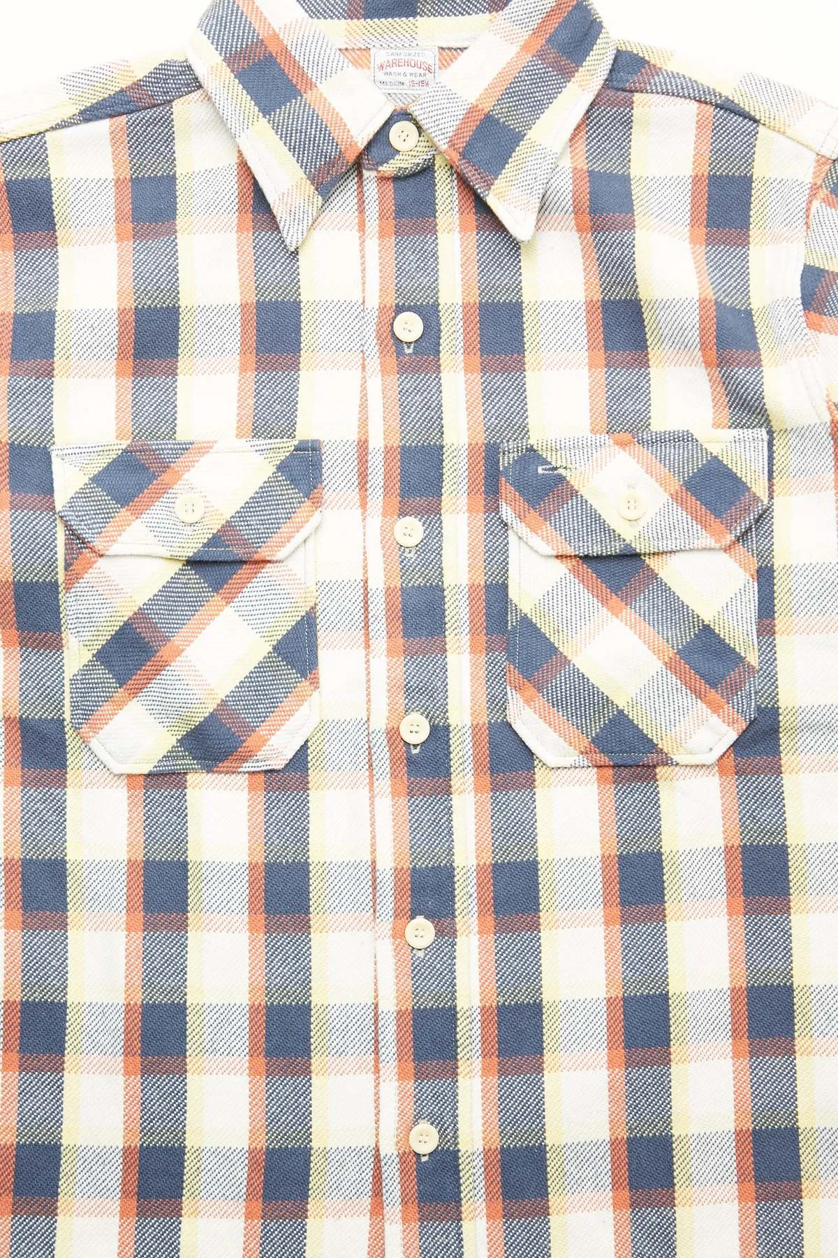 Flannel Shirts - Navy One Wash