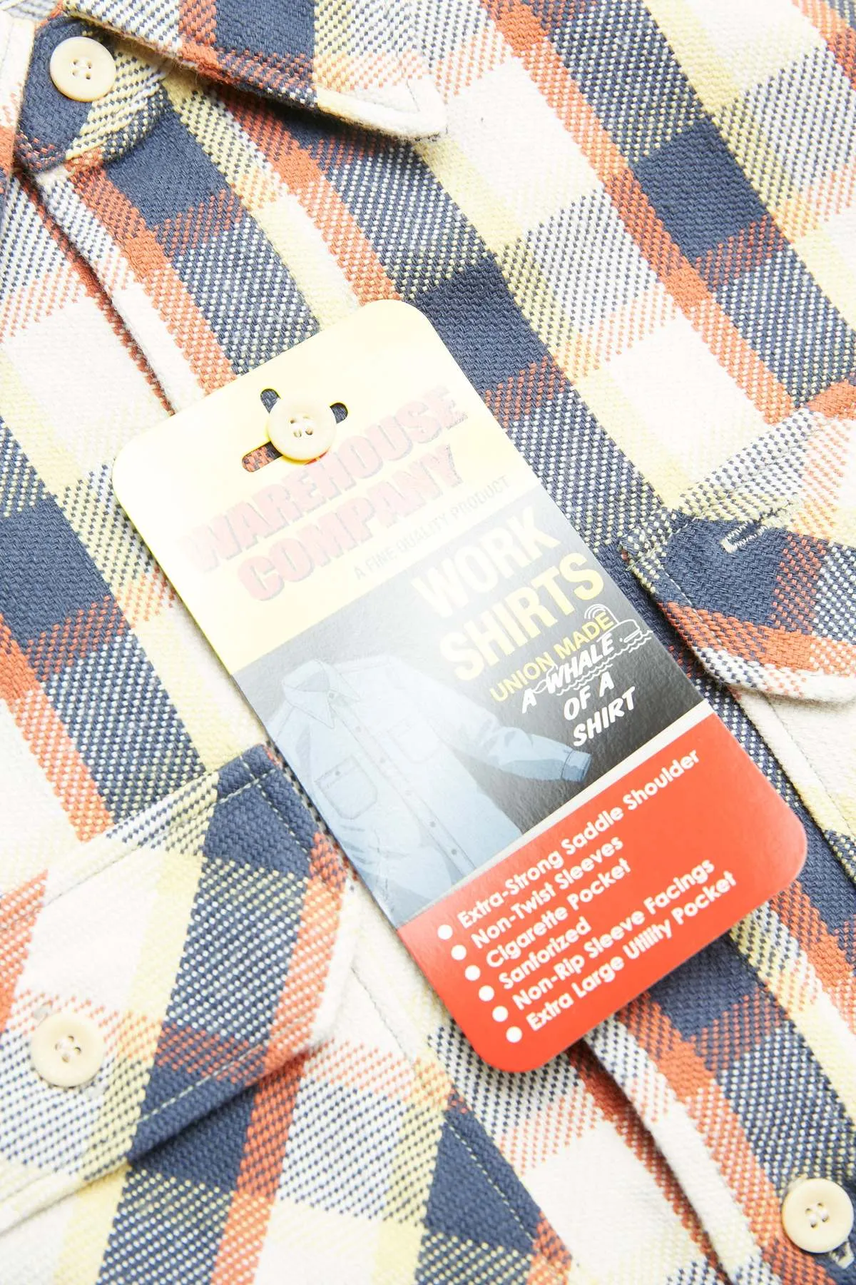 Flannel Shirts - Navy One Wash