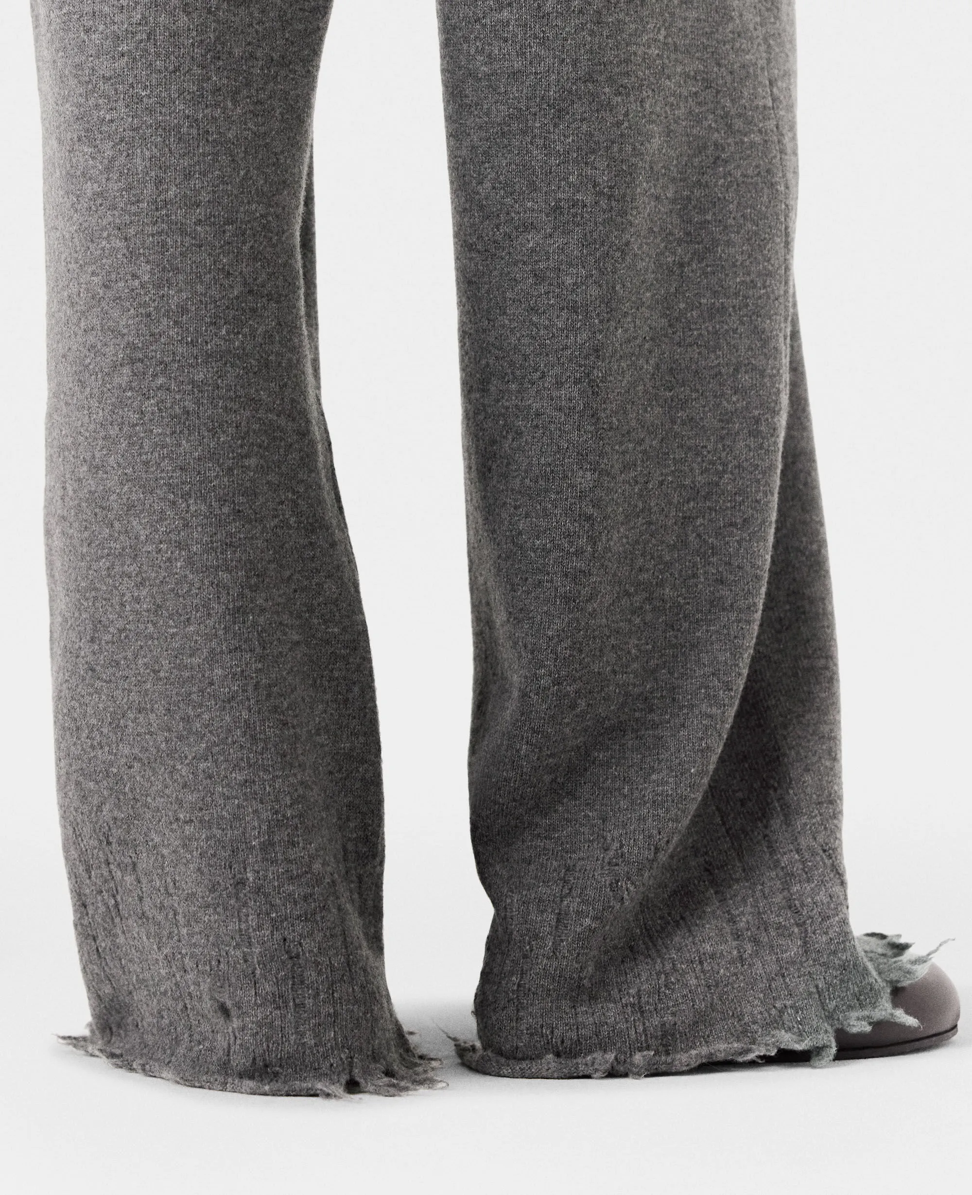 Flared High-Rise Pants