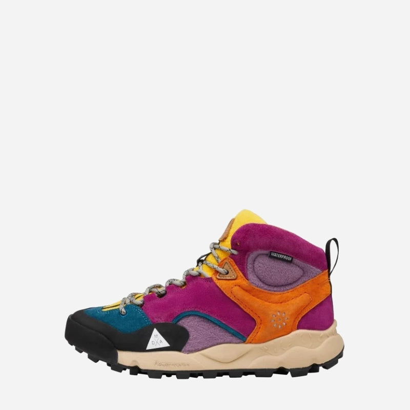 Flower Mountain Back Country Mid Fucsia Arancione Sneakers