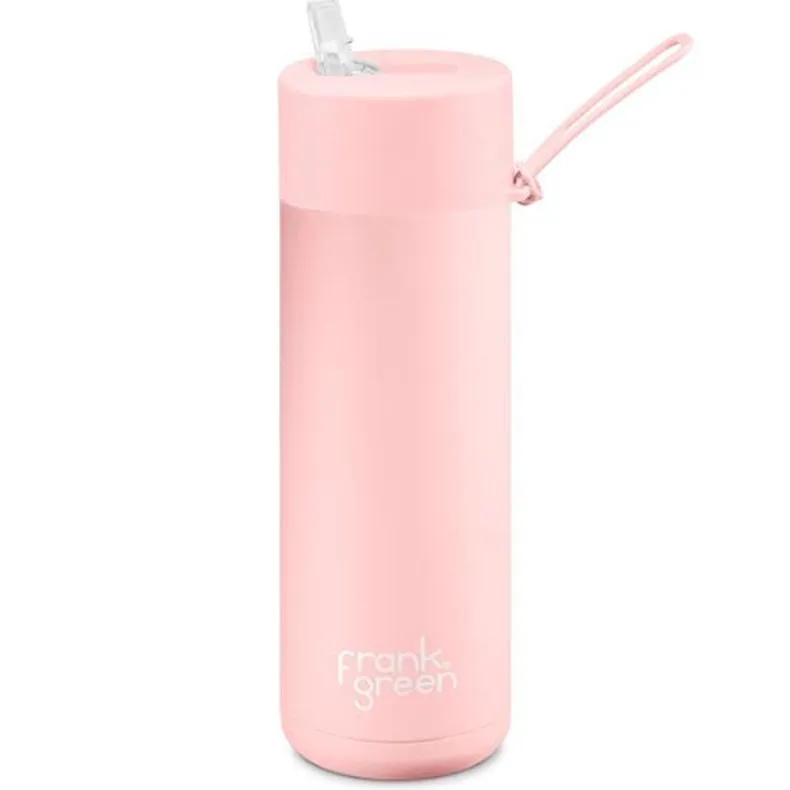 Frank Green Ceramic Reusable Bottle (595ml) Straw Lid