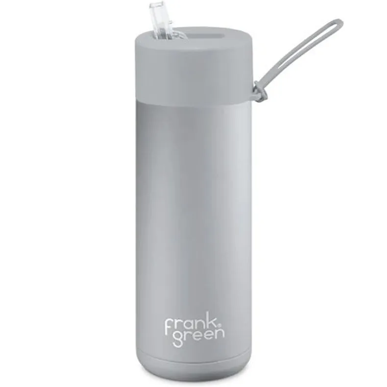 Frank Green Ceramic Reusable Bottle (595ml) Straw Lid