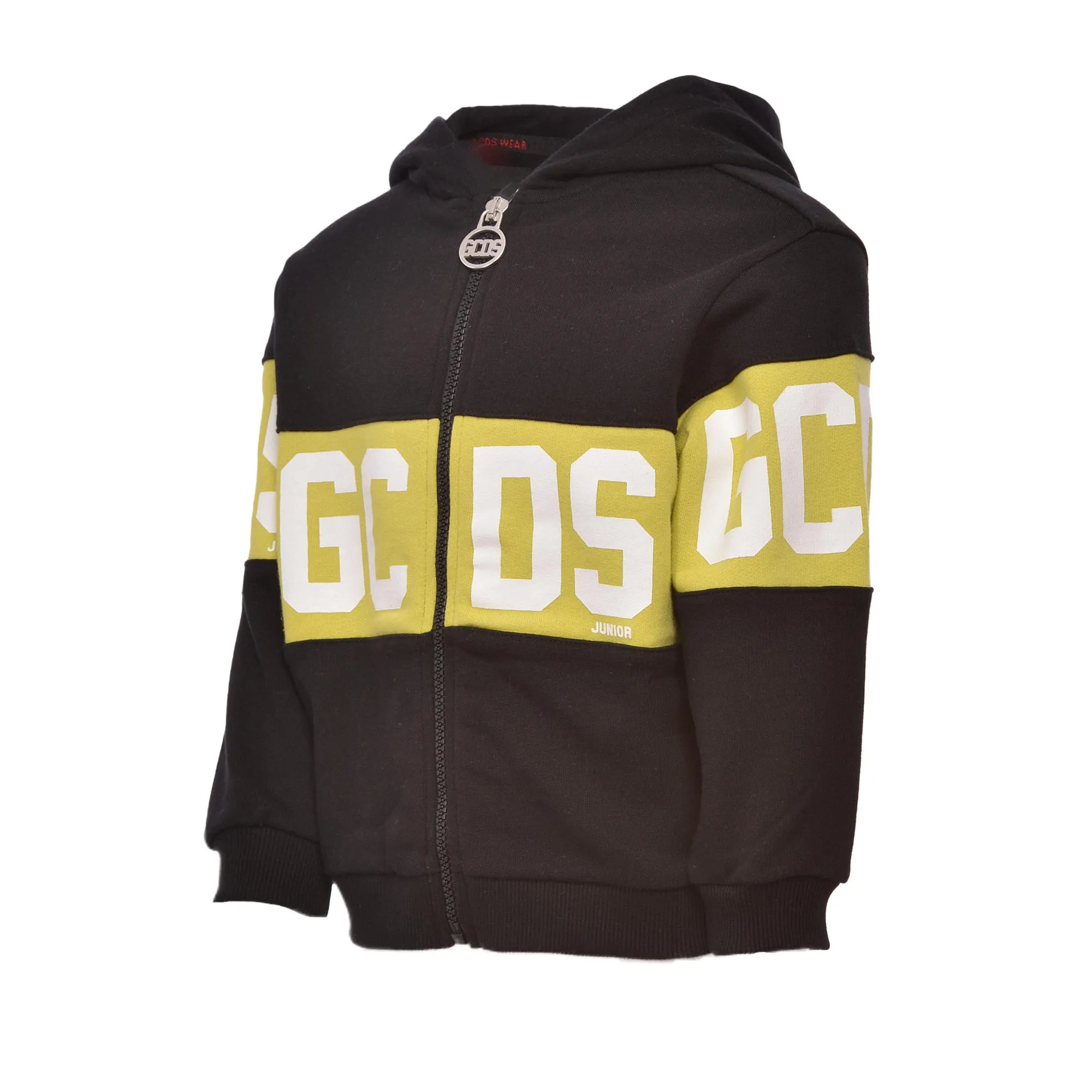 GCDS Kids Logo Band Zipped Hoodie