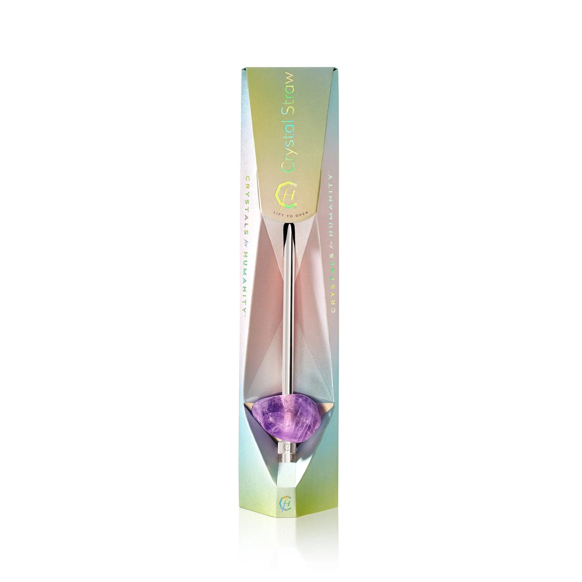 Gem Water Crystal Straws