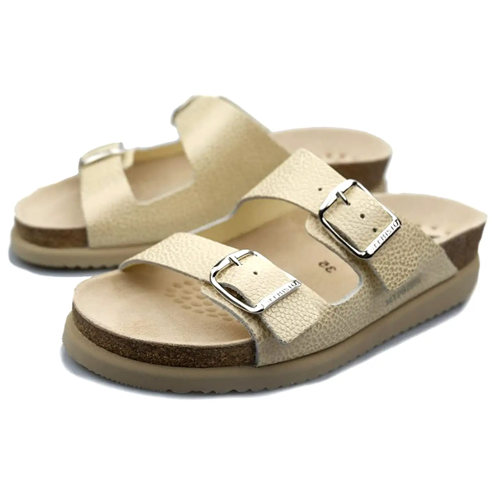 Harmony Nubuck Leather Women's Slide Sandals