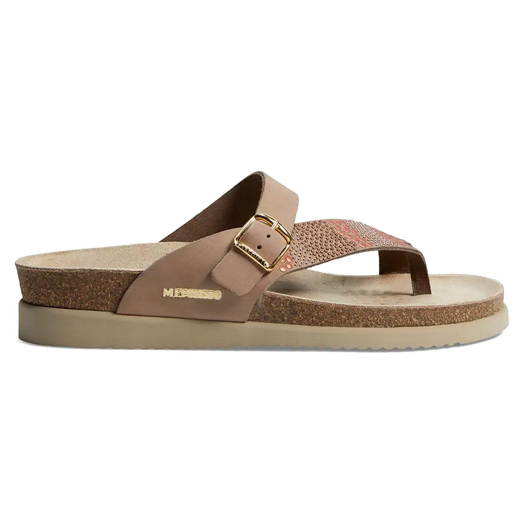 Helenka Nubuck Leather Women's Slide Sandals