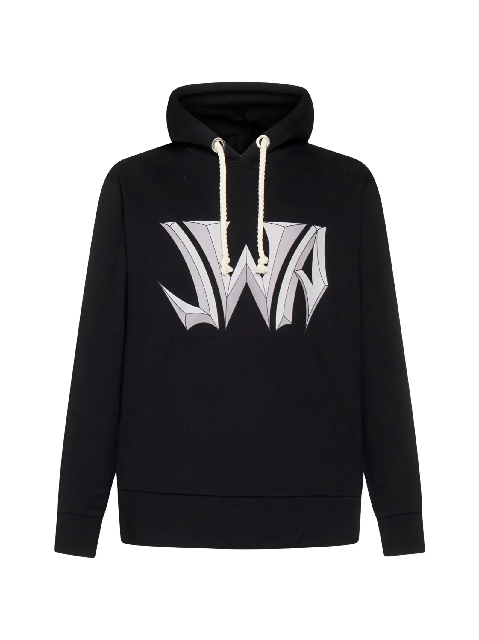 JW Anderson Logo Printed Drawstring Hoodie