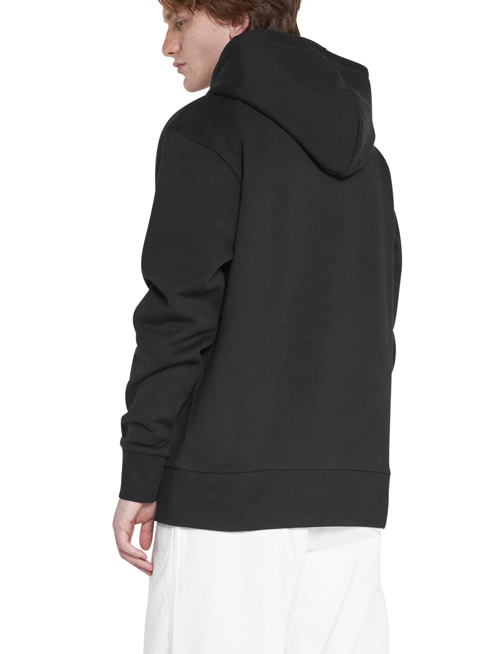 JW Anderson Logo Printed Drawstring Hoodie