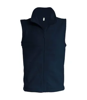 Kariban Mens Luca Fleece Gilet Jacket (Navy) - UTRW739