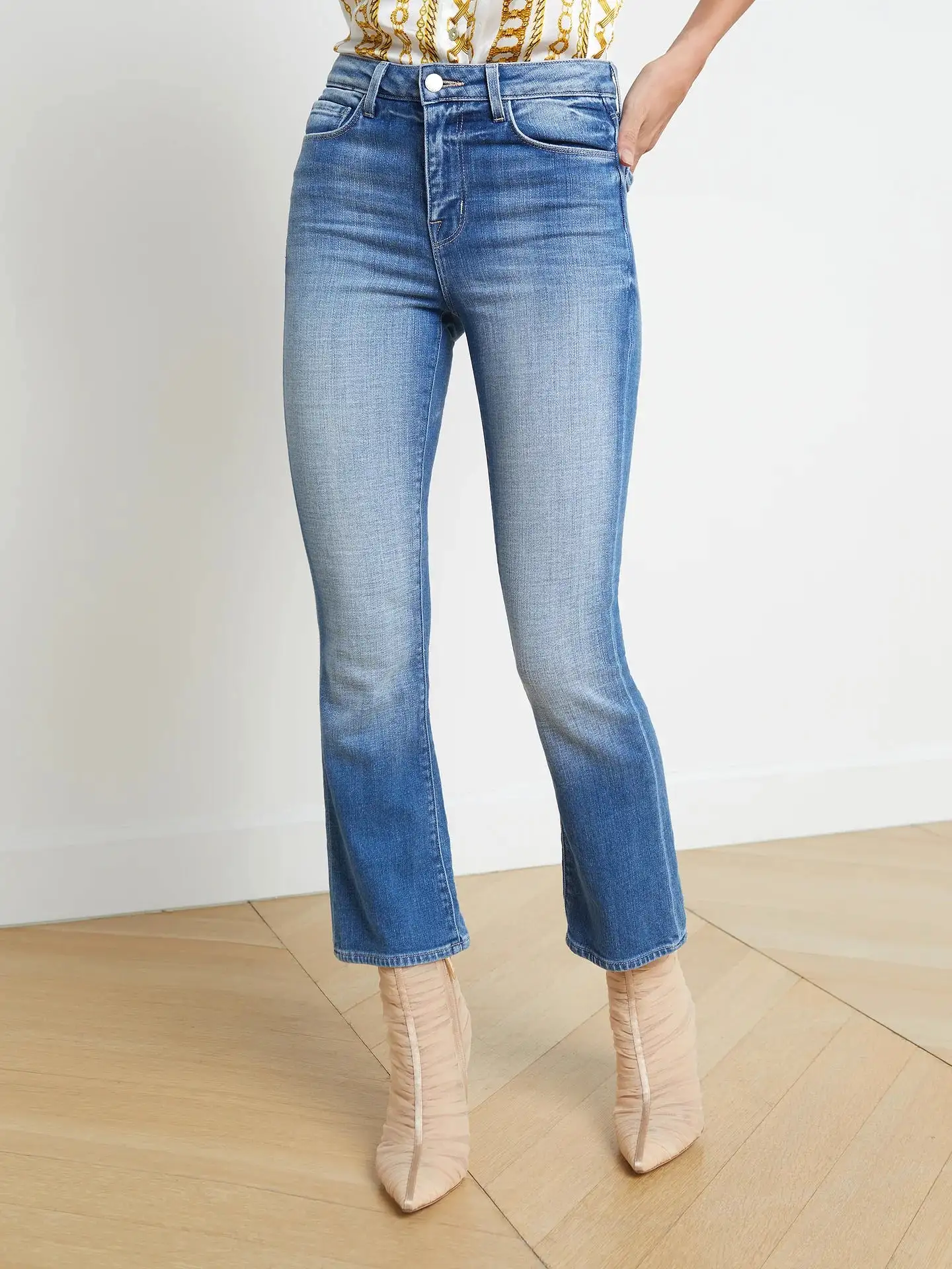 L’agence - Tati H/R Crop Micro Boot Jean - Hayward