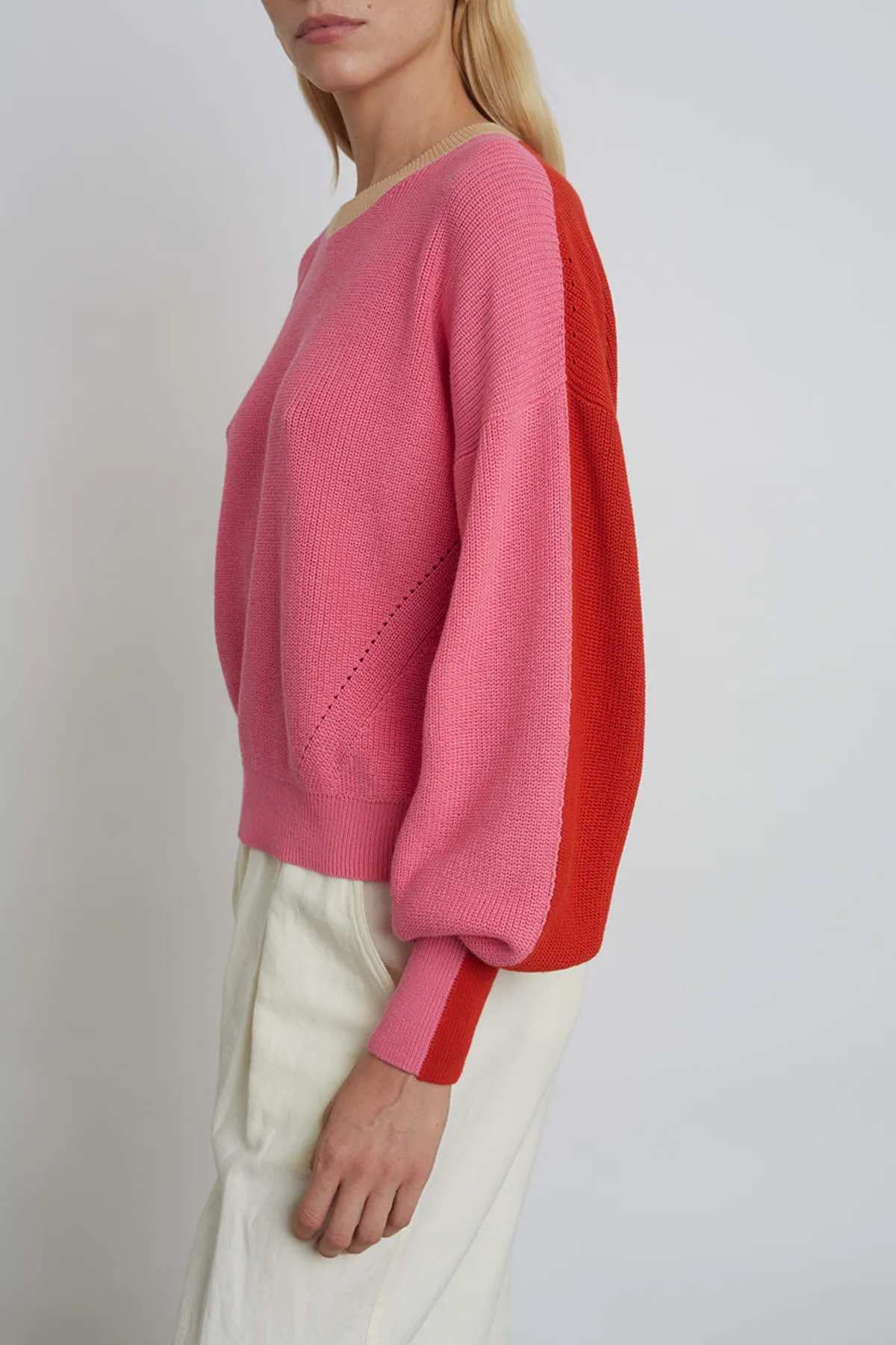 Layla Color-block Sweater