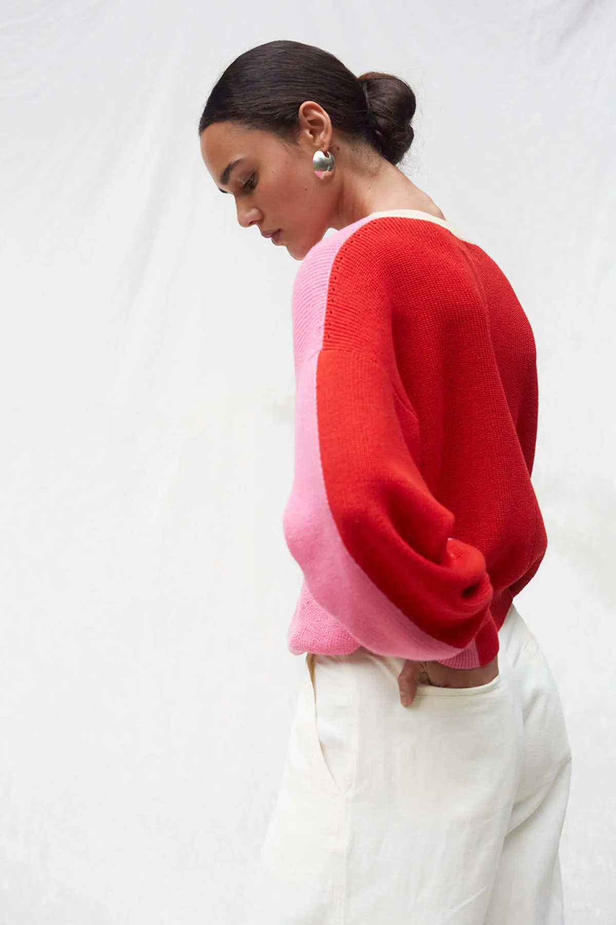 Layla Color-block Sweater